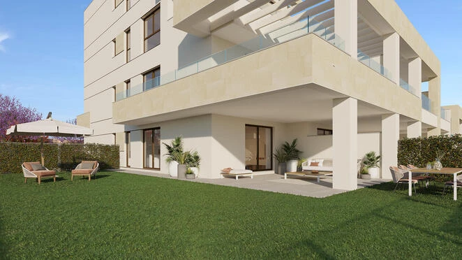 Ground floor apartment in a 41-unit complex in west of Estepona