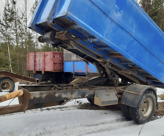 Perävaunut Muu Merkki Sisu Vaihtolava kärry 