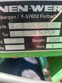 AMAZONE KG4000 SUPER 2009